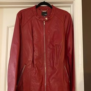 Red Moto jacket